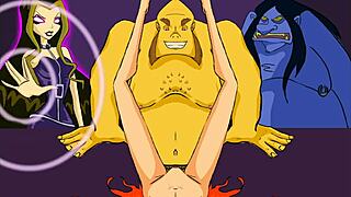 Bloom and Stella dance into orc creampie trap under illusion spell