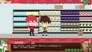 game friends headin to the store in camp way ep 40 russian voiceover lets go