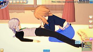 curvy hentai milf lisa invites guy over to apartment for big tits fun?