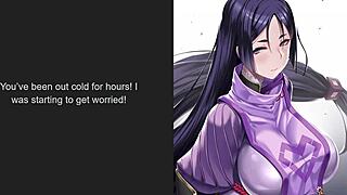 Minamoto No Raikou's Mommy Dom Foot Fetish Teases Your Craving Cock