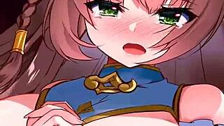 damn that innocent priestess tits wrecked by demon lord creampie