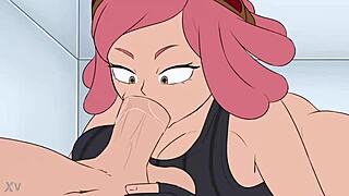 Deku Deepthroats in My Hero Hentai