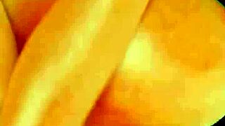 Titfuck Instructions with Dildo Squeezed Between Big Tits