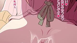 Junior Girl's Sweet Titty Fuck Melts Your Japanese Hentai Desires