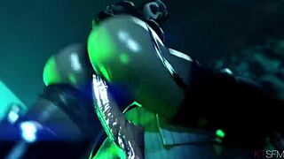 sfm sluts get pounded by monster cocks big tits bouncin to heavy bass beats