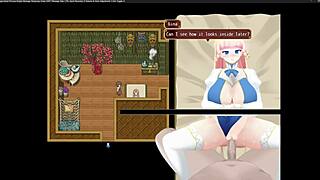 princess knight gets gangbanged outdoors in hentai game part 2