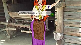 yo zelda's huge ass and tits rocked in wild sex song