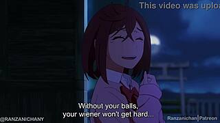 Dandadan Momo rides Ken cowgirl to creampie in Bleach hentai parody