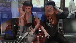 giant robot milf striptease talk leads to squirting creampie fuck!