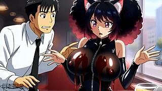 pussy girl bangs rich dude in car as cuckold watches intently