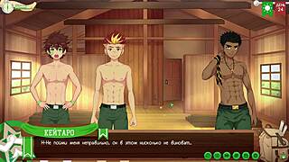 game camp friends fix beds but end up fucking 😏 path 2 ep53 russian voiceover