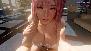 cute asian teen pounded hard by best friend in 3d hentai!