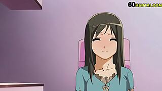 stepmom's pussy gets licked and fucked by not-son in hentai family fun