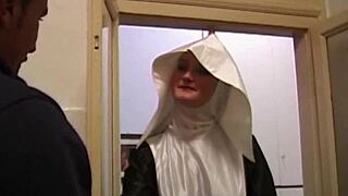 Innocent Young Nun Surrenders To Deepthroat Cock Sucking And Hard Pussy Fucking Temptation