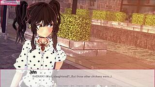 Bold teacher teen uniform fantasy play intensifies part 103