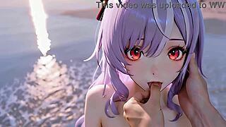 discover the teasing zenless zone zero island threesome in steamy ai-generated 3d hentai group play