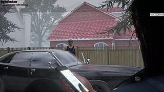 kira walks in on stepbro jerking monster cock in toilet??