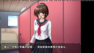 i can't resist this cute anime student getting groped after school