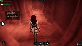 in the boobs saga hentai edition, she prepares for intense videogame action
