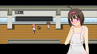 chisato-chan the busty hentai lady takes group pounding on her big ass and tits. young teen cum finale in chapter 10