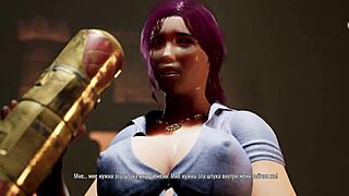 i can't resist lara croft's tight ass taking that huge cock creampie in the cave challenge!