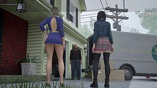 kira walks in on stepbro jerking monster cock in toilet??