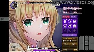 she leans in for a deep kiss while sliding her massive tits around his throbbing cock in this casual hentai game scene