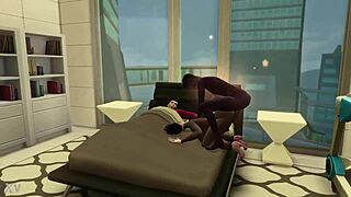 Young Black Cock Stretches Wife's Pussy In Hubby's House?