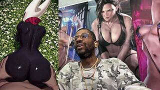 this big tit asian babe rides ebony cock reverse cowgirl in space her fat ass bouncing on tight pussy