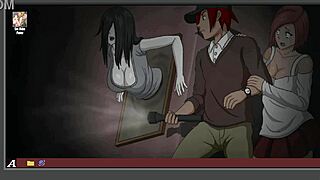 chasing that elusive ghost girl led straight to her tight ass getting wrecked in this steamy hentai game