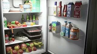 three secret guys gangbang horny bitch creampie anal. huge cocks fill her tight holes