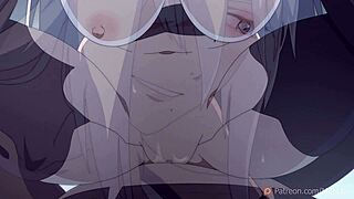 NIER AUTOMATA A2 HACKER BLOWS BIG COCK COWGIRL RIDE