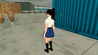 wanna see this hot 18yo college prisoner get erotic fucked by guards in hentai game?