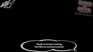 JOKER POUNDS SUMIRE'S TIGHT PUSSY IN PERSONA 5 HENTAI!