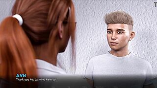 Big Titty Juli Pushes Perky Piper Into Cheerleader Role