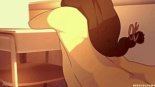 nerdy girl loving every thrust in her tight ass and pussy 😈💦!! damn she takes it deep whoa