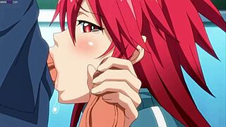 sexy redhead succubus fucks lucky teen student monster uncensored