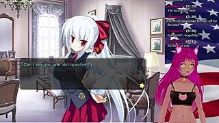 Feeling the thrill as lewdneko plays girlfriend president hentai part 2