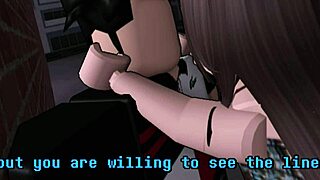 Black Seductress Overwhelms White Guy's Fears into Roblox Ride