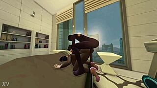 Young Black Cock Stretches Wife's Pussy In Hubby's House?