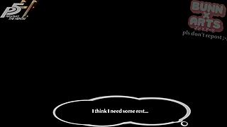 JOKER POUNDS SUMIRE'S TIGHT PUSSY IN PERSONA 5 HENTAI!