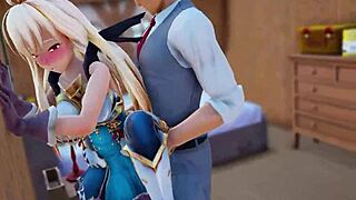 hey zooey from granblue fantasy mmd sex creampie looks hot