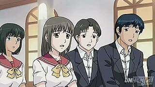 Dude, you won't believe this milf teacher caught horny masturbating mid-class, uncensored hentai subtitled