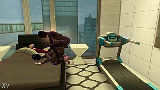 Young Black Cock Stretches Wife's Pussy In Hubby's House?