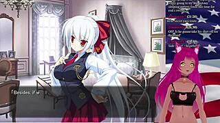 Feeling the thrill as lewdneko plays girlfriend president hentai part 2