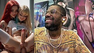 big tit trans milf fucks tight teen ass cumming hard ai