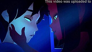 What If Succubus Meru La Drains Demons with Sloppy Blowjobs and Orgasms in Hentai Cum Fest