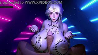 BIG COCK pounds HUGE TITS in 3D hentai animation