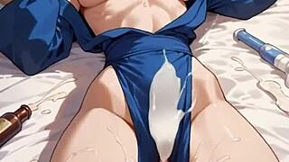 hot blonde giant tits girl gets fucked hard by hubby ai gen