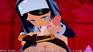 wow sister lily gets fucked hard by asta in black clover!